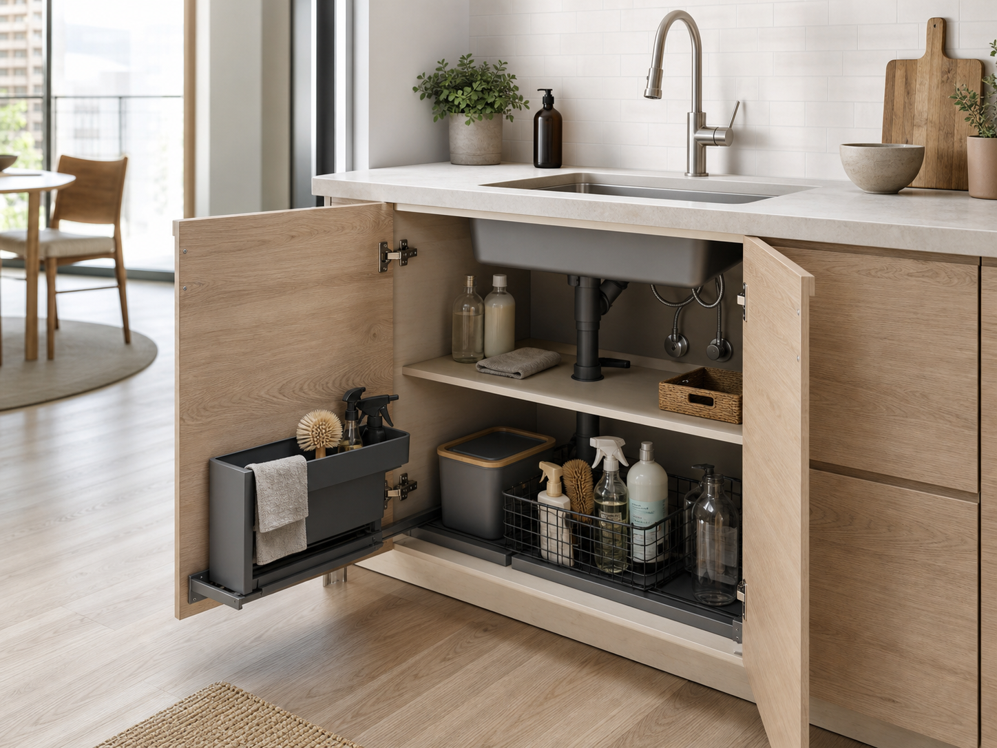 Sink & Utility Bases kitchen scene